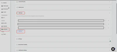Public Key Setup
